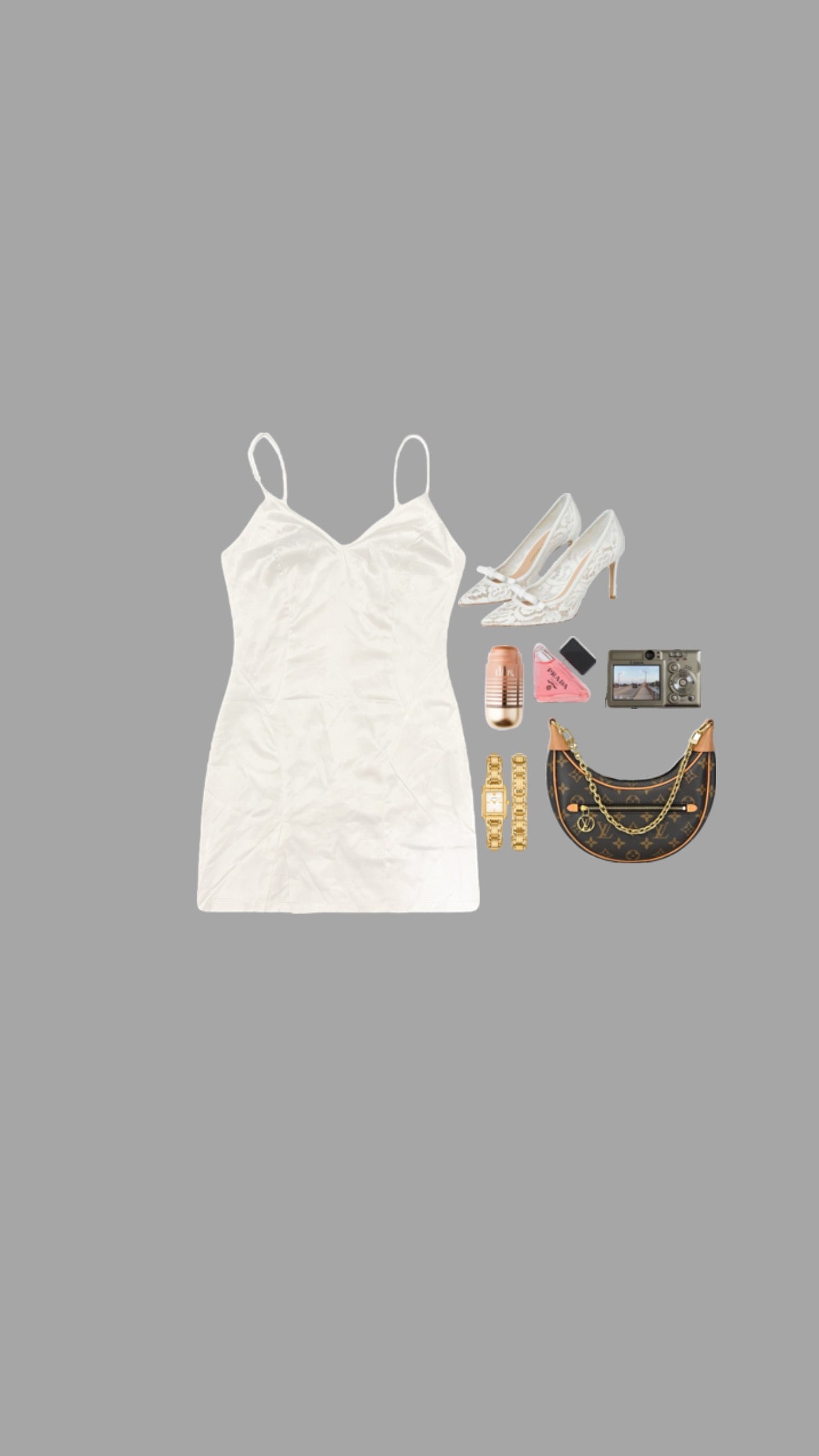 JAUNTY SATIN SLIP