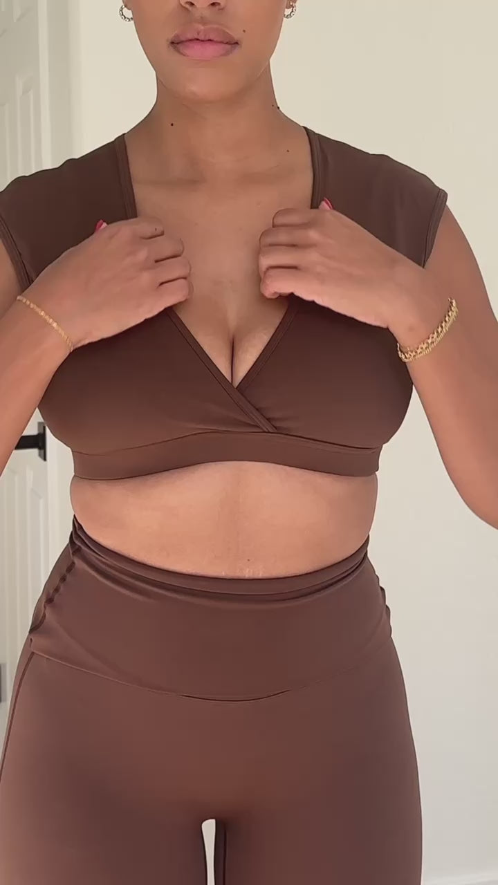 THE ETOILE TOP IN FAWN