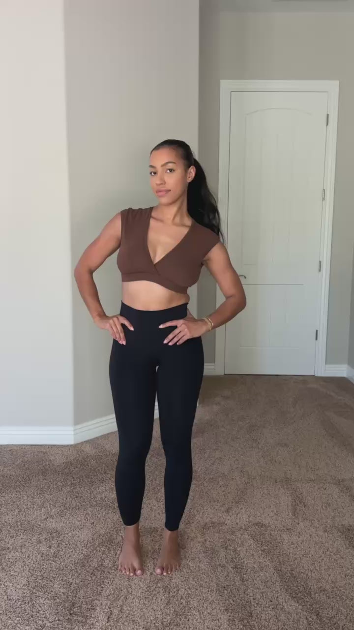 THE ETOILE TOP IN FAWN